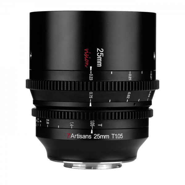 7Artisans Vision 25mm T1.05 für Sony E (APS-C)