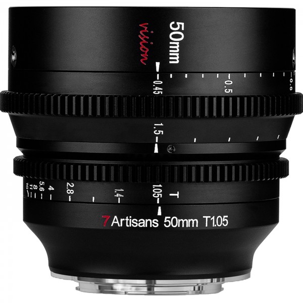 7Artisans Vision 50mm T1.05 für MFT