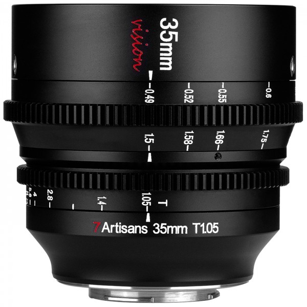 7Artisans Vision 35mm T1.05 für Sony E (APS-C)