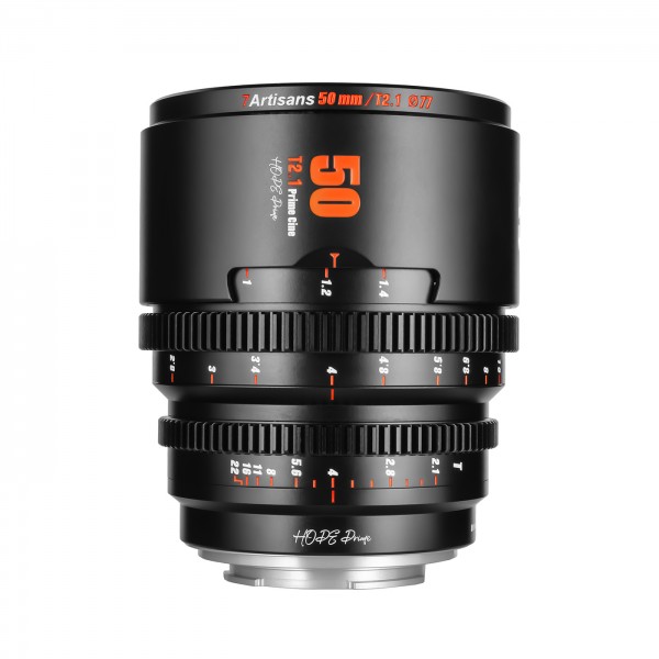 7Artisans Hope 50mm T2.1 titangrau f.CanonRF (S35)